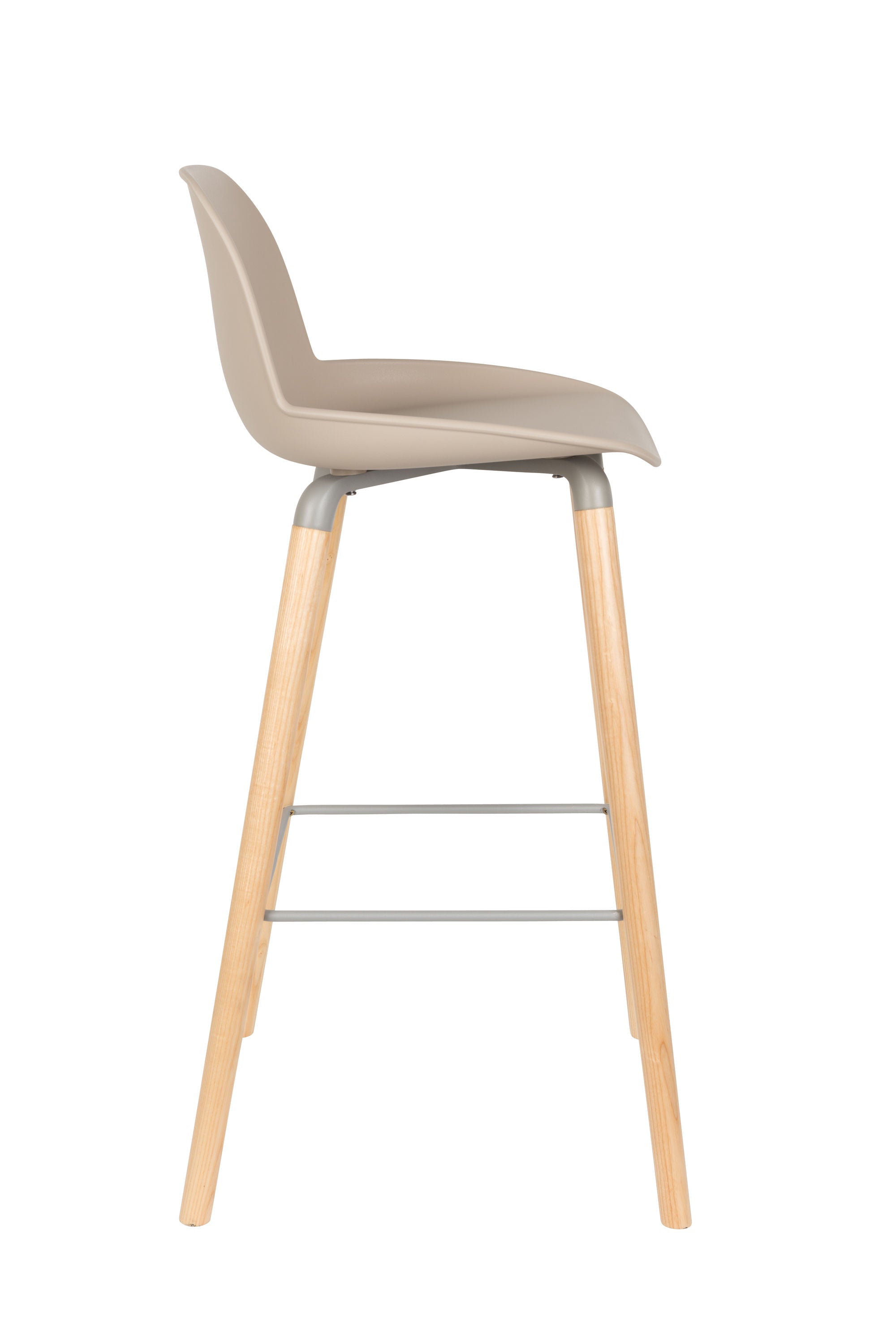 Zuiver Set of 2 Albert Kuip Taupe Bar Stool
